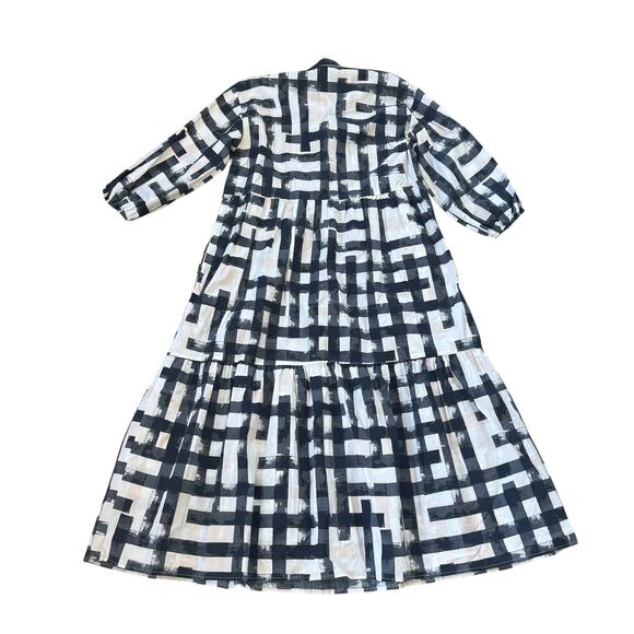 Anthropologie Maeve The Bettina Tiered Shirt Dress - Picture 3 of 12